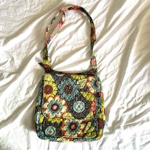 VERA BRADLEY Flower Shower Cross Body Bag
